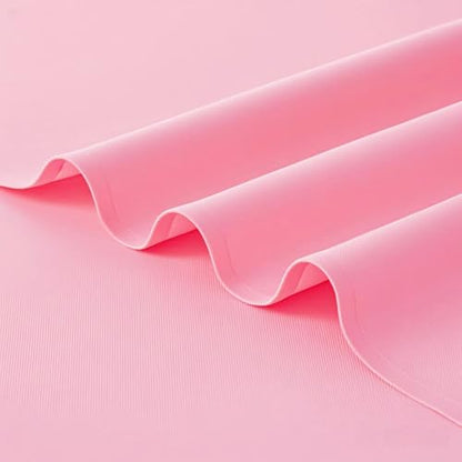 FOLINS&HOME 2 Pack Pink Waterproof Table Runner 108 Inches Long - color: Pink, size: 12" x 108" (2 Pcs)