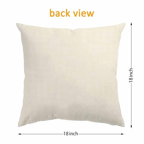 ONFAON Thanksgiving Turkey Pillow Covers, Fall Pillow Covers 18x18 Set of 4 - color: Fall 09