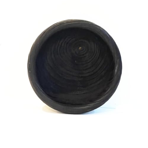 Wooden Bowl 10.6" Handcrafted Centerpiece for Storage (Small) - size: 10.6 Inch