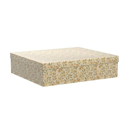 Soul & Lane - Keepsake Storage Boxes with Lids, Set of 3, Floral Dance - color: Floral Dance