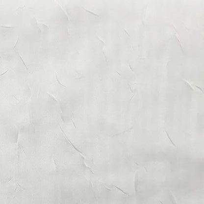No. 918 Erica Crushed Sheer Voile Grommet Curtain Panel - color: Eggshell Off-white, size: 51"W x 72"L (Pack of 1)