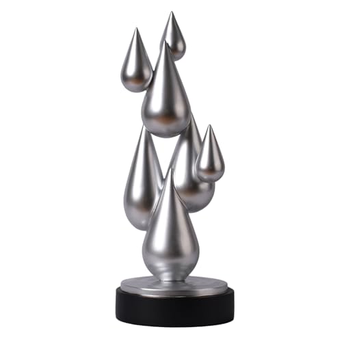 Modern Home Decor Abstract Sculpture Table Centerpiece 17.3 Inch