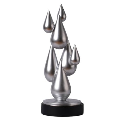 Modern Home Decor Abstract Sculpture Table Centerpiece 17.3 Inch