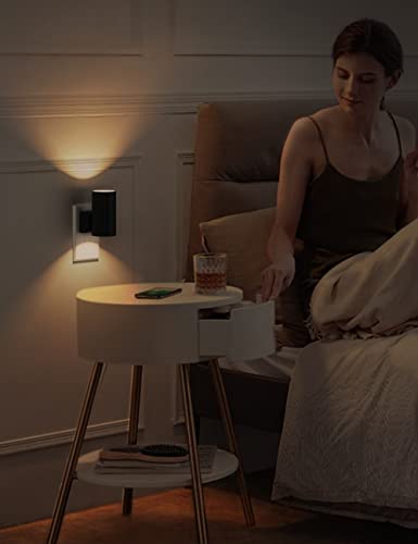L LOHAS LED Night Light Plug in, Night Lights Plug into Wall, Soft White - color: 3000K-soft white, size: 2 Pack