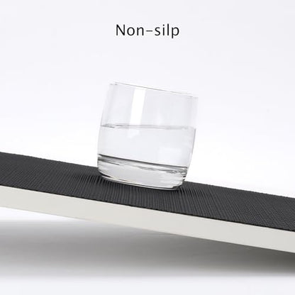 Myir JUN Placemats Set of 6 Kitchen and Dining Table Placemats - color: Black, size: Set of 6