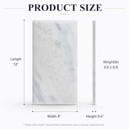 Natural Marble Decorative Tray, 12"x6" Namib Fantasy Stone Bathroom Trays - color: 12"x6"-namib Fantasy