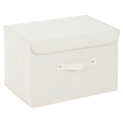 Cloth Storage Baskets with Handles,Beige 15x9.8x9.8in,1 Pack - color: Beige, size: 15x9.8x9.8in(1-pack)