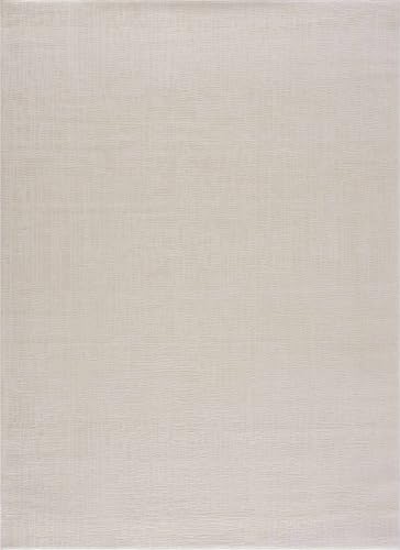 Hauteloom Pavilion Hallway, Kitchen Machine Washable Runner Rug - Neutral Abstract Solid - Cream, Off White, White - 2'7" x 10' - color: Cream, Off White / Leanna, size: 2'7" x 10' (Runner)