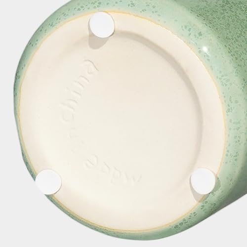 Sunddo Small Green Ceramic Bud Vase, 4 inch - color: Green, size: 4 inch