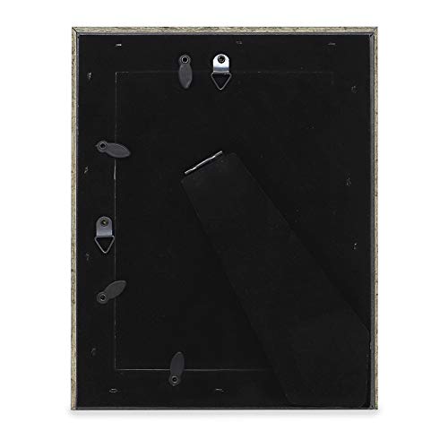 Laura Ashley 5x7 Silver Beveled Mirror Picture Frame Tabletop & Wall Mount - color: Silver, size: 5x7