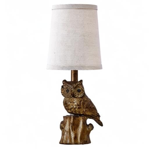Small Table Lamp for Bedroom, 14.25" Farmhouse Resin Gold Nightstand Lamp - color: ‏‏‎ ‎Gold