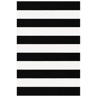 KOZYFLY Black and White Area Rug 27.5x43 Inches - color: Black and White, size: 2'4" x 3'7" (Rectangular)