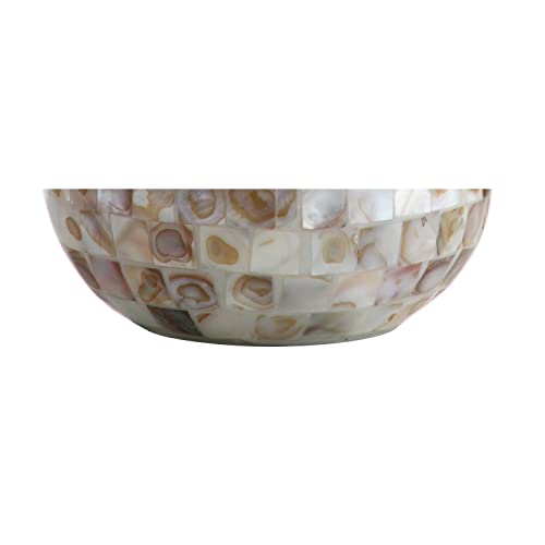 JONATHAN Y Mona Coastal Mini LED Table Lamp 20.5" Bedside, Seashell - color: Seashell
