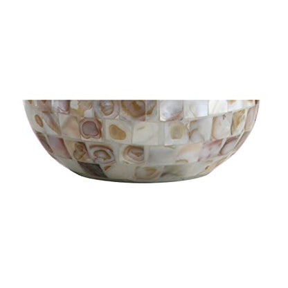 JONATHAN Y Mona Coastal Mini LED Table Lamp 20.5" Bedside, Seashell - color: Seashell