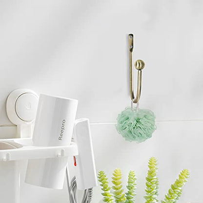 Curtain Holdback, 2 Pcs Wall Mounted Drapery Tiebacks with Screws, Heavy Duty Metal Decorative Window Drapery Holder Curtain Hook, Brass - color: 2 Pcs, Brass