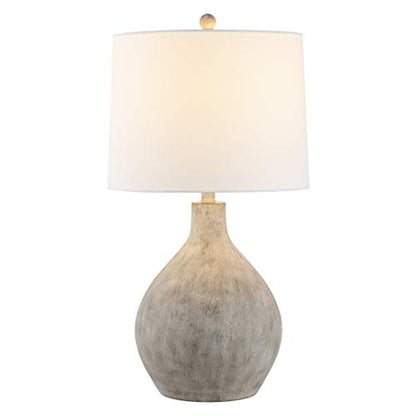 SAFAVIEH Tolen Table Lamp, 26.25" Coastal Grey TBL4366A