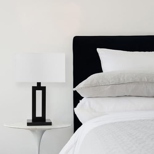 Globe Electric 67045 D'Alessio Table Lamp, 20 in, Matte Black