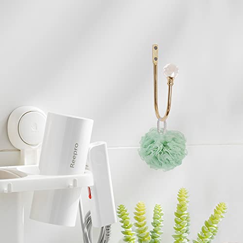 Curtain Holdback, 2pcs Wall Mounted Drapery Tiebacks, Sliver - color: 2 Pcs, Gold