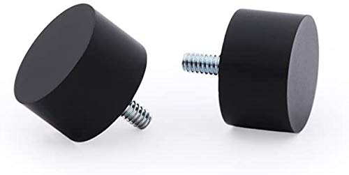 Ivilon Curtain Rod for Windows 120 to 240 Inch – 1 Inch Telescoping Drapery Rod, 5 Long Sections, End Cap Finials, Black - size: 120 to 240 in.