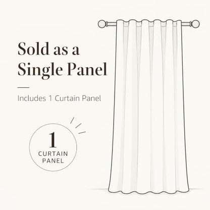 jinchan Custom Size Curtain Maroon Floral Linen Curtain Back Tab 1 Panel - color: Amlie Maroon, size: Custom