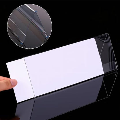 30 Pieces Acrylic Name Plate for Desk, 8.54'' x 3'' Name Tent for Meeting - size: 8.54'' X 3''