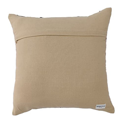 Trade Star 70% Jute 30% Wool Kilim Throw Pillow Covers 18x18 Inche - color: Pattern 10