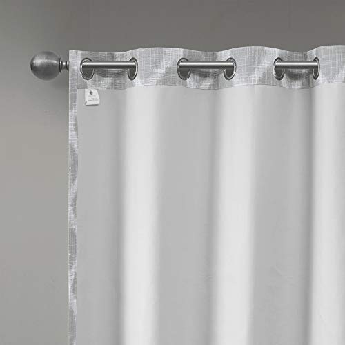 Sun Smart Blackout Window Curtains, Thermal Insulated 1 Panel 50x95 Grey - color: Grey, size: 50"W x 95"L (Pack of 1)