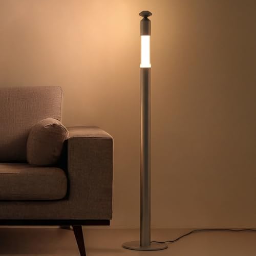 Modern LED Corner Floor Lamp, Slim Minimalist Floor Lamp