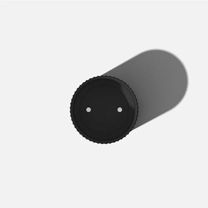 Veradek Demi Series Planter - Large Round Outdoor Planter - color: Black, size: 12 inch - 2 Pack
