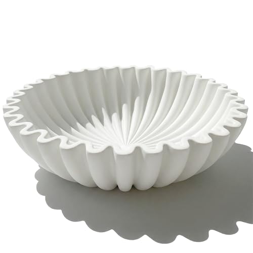 Decorative Bowls for Home Decor (White, 7.9''x 3'') - color: White, size: 7.9''x 3''