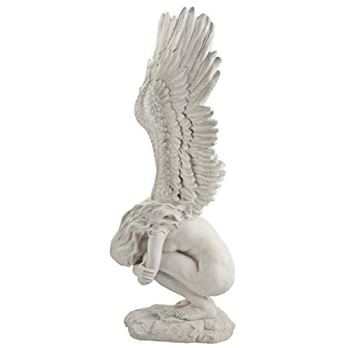 Design Toscano Remembrance and Redemption Angel Religious Indoor/Outdoor - style: LARGE REMEMBRANCE AND REDEMPTION