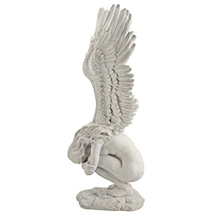 Design Toscano Remembrance and Redemption Angel Religious Indoor/Outdoor - style: LARGE REMEMBRANCE AND REDEMPTION