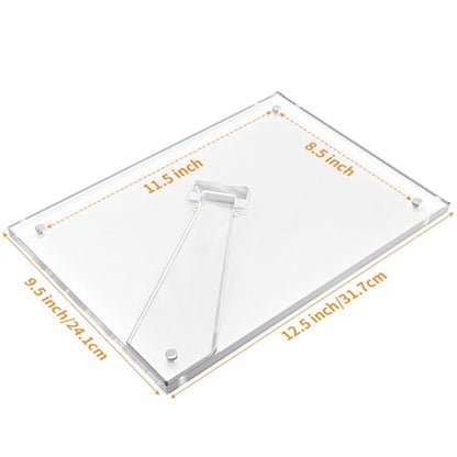 8.5x11.5 Acrylic Picture Frame 3 Pack - size: 8.5X11.5"-3Pack