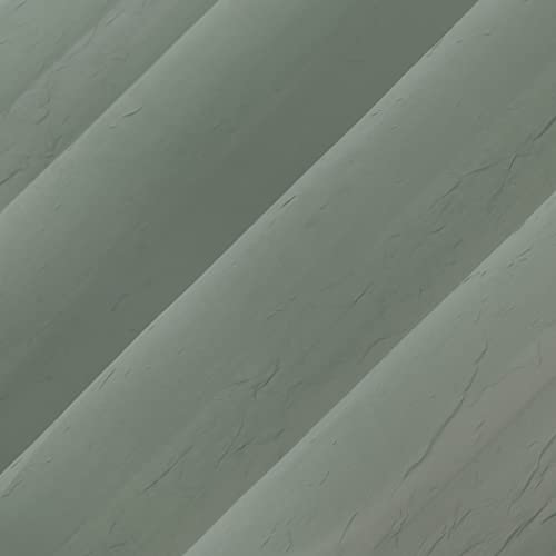 No. 918 Erica Crushed Sheer Voile Rod Pocket Curtain Panel, 51" x 84", Mineral Blue - color: Mineral Blue, size: 51"W x 84"L (Pack of 1)