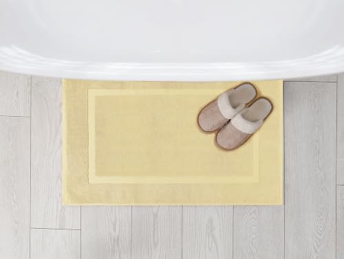 Utopia Towels Cotton Bath Mat, 21x34 in, 2 Pack, Champagne - color: Champagne, size: 2 Bath Mats