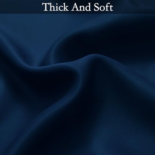 SimpleHome Ombre Gradient Blue White to Gray Curtains for Bedroom, 42Wx63L - color: Blue and White, size: 42"W x 63"L (Pack of 2)