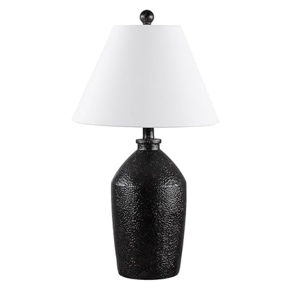 SAFAVIEH Lighting Collection Selna Dark Brown Table Lamp (LED Bulb Included)