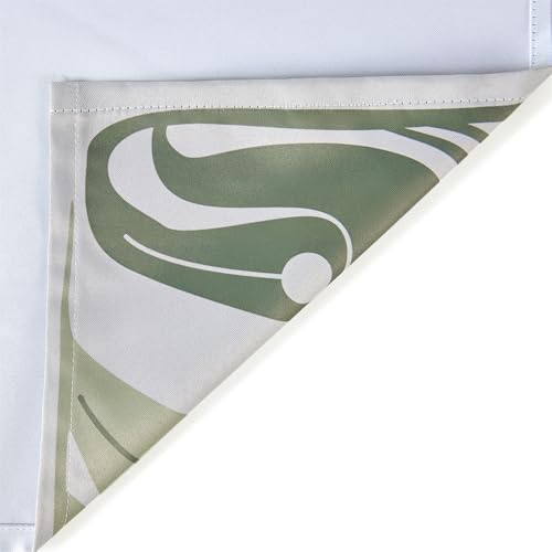 RoomTalks Henri Matisse Blackout Window Curtains for Bedroom Living Room 84 Inches Length 2 Panels, Modern Abstract Aesthetic Botanical Cute Boho Floral Curtain Panels Drapes Green and Greyish White - color: Green and Greyish White