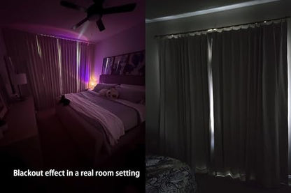 Vision Home Natural Pinch Pleated Full Blackout Curtains Linen Blended Room Darkening Window Curtains 90 inch for Living Room Bedroom Thermal Insulated Pinch Pleat Drapes with Hooks 2 Panel 40"Wx90"L - color: Natural, size: 40"W x 90"L (Pack of 2)