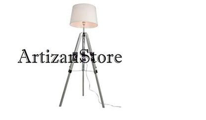 ARTIZANSTORE Rome 60" Tripod Floor Lamp Living Room Home and Office Decor
