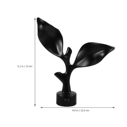 Curtain Rod Finials 4 Pcs Matte Black End Caps 28mm