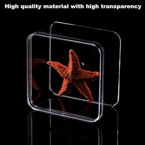 KissYou Acrylic Box 3.94 x 3.94 x 2.36 Inch Jewelry Storage Container - size: 3.94 x 3.94 x 2.36 Inch