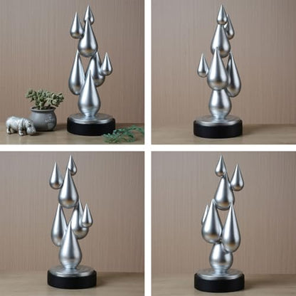 Modern Home Decor Abstract Sculpture Table Centerpiece 17.3 Inch