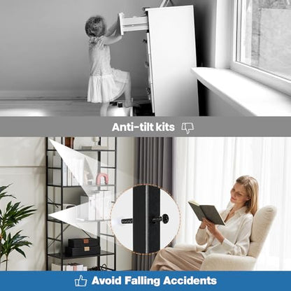 DUMOS 5 Tiers Open Bookshelf, Classic Freestanding Tall Display Shelf - color: Black, size: 5 Tier＆Open