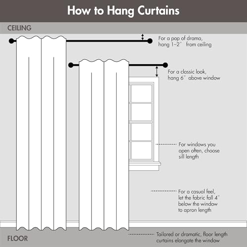 Madison Park Plaid Curtain, Fleece Lining,1 Panel, 50x84 Natural Front Tab - color: Rod Pocket & Front Tab With Button, Natural, size: 50"W x 84"L (Pack of 1)