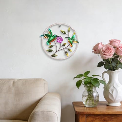 Newinhome Metal Hummingbird Wall Art Bird Decor - color: Hummingbirds