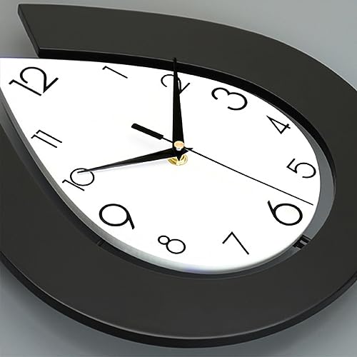 Decorative Wall Clock for Living Room Decor Large Modern Clocks - size: 12*22 inch