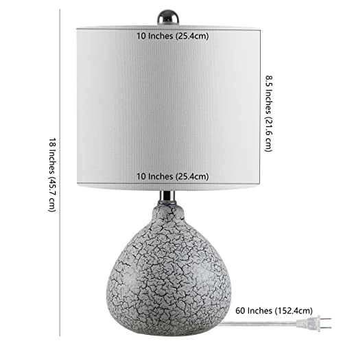 SAFAVIEH Lovell Table Lamp, 23" Modern Clear/Gold TBL4246A