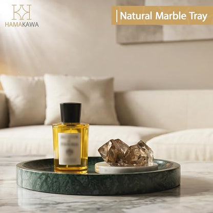 Bathroom Vanity Tray - color: Emerald Green