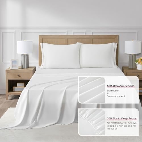 LANCO MODERN LIFESTYLE Blush California King Comforter Set, 15 Pieces, Damask Jacquard Woven, Bedding Set with Sheets, Room in a Bag, Comforter, Bed Skirt, Pillow Shams and Decor Pillows, Curtains - color: X-blush, size: California King